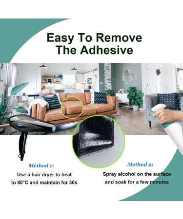 TEUVO Couch Cushion Non Slip Pads to Keep Couch Cushions from Sliding  Hook and Loop Tape with Adhesive for Smooth Surfaces  2m Long and 11cm Wide Tape with Adhesive 11 CM * 2M - Buy Online on SooperMarket.com