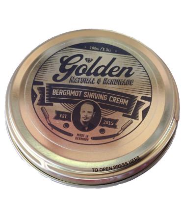 Shaving Cream - Bergamot Scent - 3 3Oz / 100ml - Golden Shave