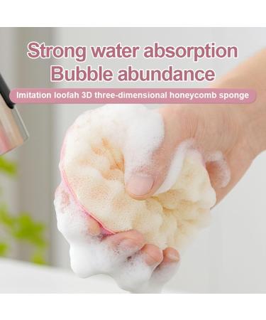 2/3/4PcsDish Sponge with Suction Cup Quick Drainage Cleaning Sponge Donut Sponge with Suction Cup Non-Scratch Quick Drainage Sponge C - Buy Online on SooperMarket.com
