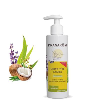 Pranar m Aromapic Peaceful Summer Evening Body Lotion Organic 200ml