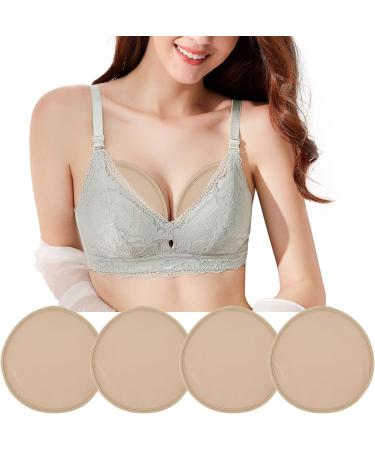 SHAFUFU 4 Pack Reusable Organic Oil Breast Pads | Leak-Proof & Washable Soft Compress for Women | Perfect for Relaxation (Castor Oil Not Included - Buy Online on SooperMarket.com