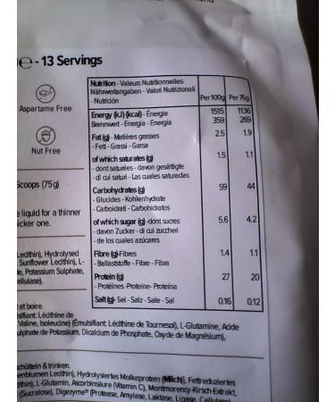 Recovery protein strawberry 'n' cream - Buy Online on SooperMarket.com