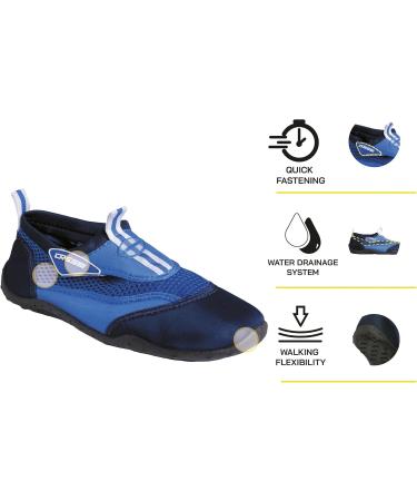 CRESSI Reef Shoes - Unisex Aquatic Activity Footwear for Adults & Kids | Black 44 EU - Buy Online on SooperMarket.com