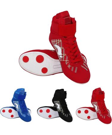 Unisex Boxing Shoes | Breathable & Non-Slip Martial Arts Footwear | Sizes 30-46 | Available in 3 Colors - Buy Online on SooperMarket.com