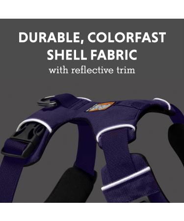 Luffwear Front Range Dog Harness - Reflective Padded Anti-Escape - Purple Sage - Large/X-Large - International Shipping Available - Buy Online on SooperMarket.com