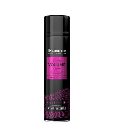TRESemm Total Volume Hairspray for 24-Hour Frizz Control with Pro Lock Tech 11 Fl Oz Unscented 11 Ounce (Pack of 1)