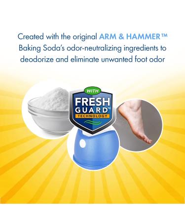 Arm & Hammer Invisible Foot Powder Spray - Talc-Free Foot Odor & Sweat Control - Odor Eliminator for Men & Women - 7 Oz (Pack of 3) - Buy Online on SooperMarket.com