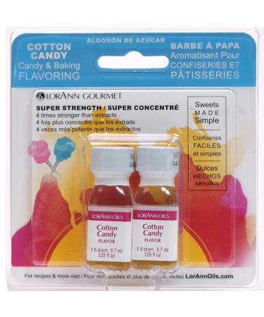 LorAnn Cotton Candy SS Flavor, 1 dram bottle (.0125 fl oz - 3.7ml - 1 teaspoon)