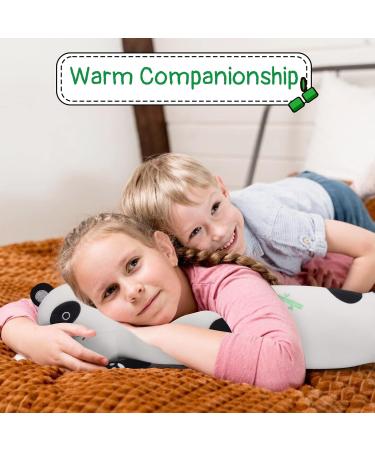 Yamepuia 56cm Panda Plush Pillow - Soft Stuffed Animal Body Pillow for Kids & Adults - Ideal Birthday Gift for Panda Lovers - Buy Online on SooperMarket.com