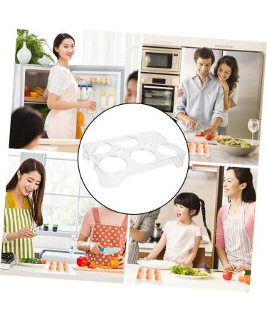 OSALADI Egg Holder Storage 3pcs egg storage racks egg holder refrigerator refrigerator egg storage drawer egg rack - Buy Online on SooperMarket.com