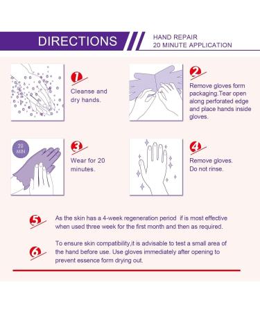 CCKULOOB Hand Mask 4 Pairs Moisturizing Hand Mask Hand Skin Repair Renew Mask that Enriched with Collagen Shea Butter and Vitamin-E to Revive Dry Rough and Cracked Skin (2 Lavender +2 Honey) 4 Packs 2 Pairs Lavender+ 2 Pairs Milk Honey - Buy Online on SooperMarket.com