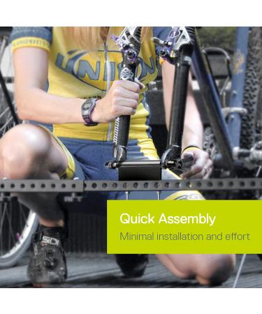 Delta Cycle Original Bike Hitch - Securely Holds All Bicycles on Any Flat Surface - Heavy-Duty Aluminum Lock for Mountain, Road, and eBikes - Buy Online on SooperMarket.com