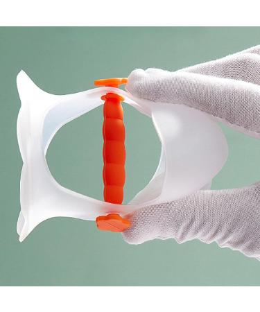 BAOK Hand Biting Rings for Babies | Anti-Drop Silicone Bite Ring Toys | Durable Dental Play Stuff | Safe Baby Gifts - Orange - Buy Online on SooperMarket.com