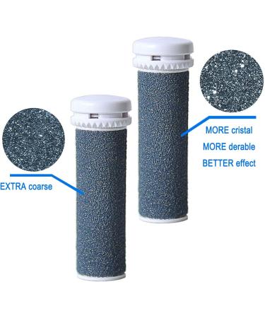 Gearmax 4 Pcs Mineral Replacement Rollers Super Coarse Micro Mineral Replacement Rollers Compatible with Emjoi Micro Pedi Callous Remover for Extremely Rough and Tough Calluses - Buy Online on SooperMarket.com