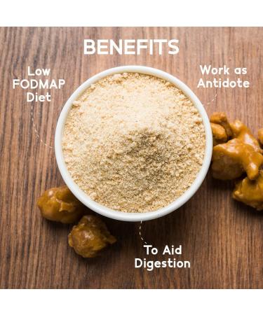 Inner Flame Premium Organic Asafetida Powder - Strong Taziki Hing | 100% Natural, Gluten-Free & Non-GMO | Indian Spices & Garlic/Onion Substitute - Buy Online on SooperMarket.com