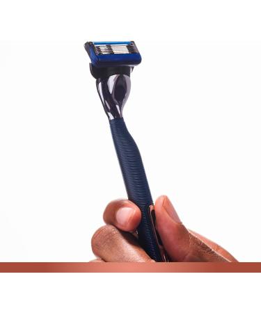 Gillette King C. Men's Razor with Trimmer for Precision Beard Razor + Razor Blade Navy Blue - Buy Online on SooperMarket.com