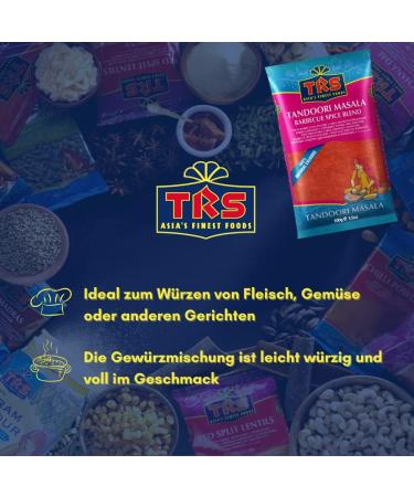 TRS Tandoori Masala 100g - Authentic Indian Spice Blend - Buy Online on SooperMarket.com