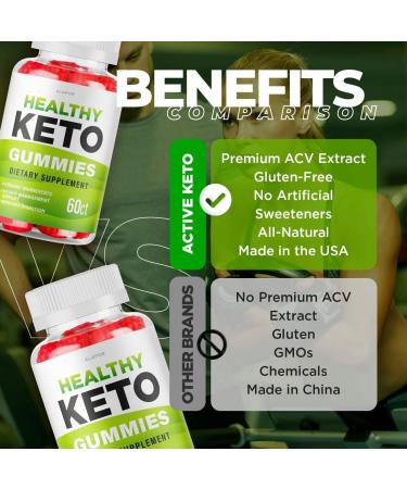 Alapor Healthy Keto Gummies - ACV Keto Gummy Bears Dietary Supplement 30 Days Supply - Buy Online on SooperMarket.com