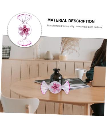 Alipis Colored Glaze Candy Christmas Decorations Home Decoration Mini Candy Desk Topper Gem Colorful Glass Red Medium - Buy Online on SooperMarket.com