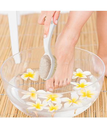 TROONZ Foot Brush and Pumice Stone - Multifunctional Foot Scrubber and Callus Remover for Feet | Gentle Foot Care Tools Anti-Slip Foot Scrubber Anti-Slip Pumice Stone for Feet Men and Women  - Buy Online on SooperMarket.com