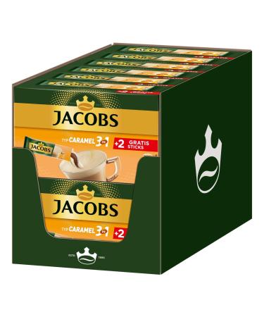 Jacobs coffee specialties 3 in 1 Caramel 144 sticks with instant coffee 12 x 10+2 drinks