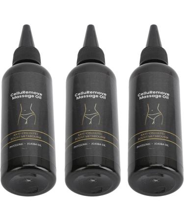 Essential Cellulite Massage Oil - Slimming & Moisturizing (3 Pieces) for Improved Blood Circulation | Perfect for Everyday Use - Buy Online on SooperMarket.com