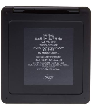 The Face Shop Monopop Eyeshadow Palette | 9 Vibrant Shades for Stunning Makeup Looks | Shop Internationally - Buy Online on SooperMarket.com
