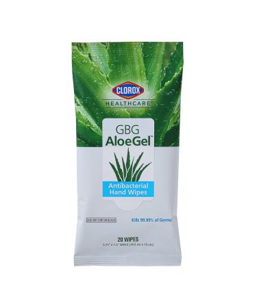 Clorox Healthcare Hand Sanitizing Wipes 20ct Pouch | Alcohol Based Wipes with Aloe  Alcohol Wipes | Hand Sanitizing Wipes Kill 99.99% of Most Illness-Causing Germs