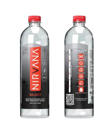 Nirvana Select Premium Natural Spring Water with Electrolytes - 0.5L Bottle (12 Pack) - Buy Online on SooperMarket.com