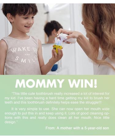Kids Electric Toothbrush with 5 Cleaning Modes | Rechargeable U-Shaped Toothbrush for Ages 7-15 - Buy Online on SooperMarket.com