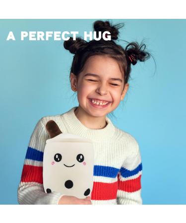 Anboor Bubble Tea Plush Pillow 25cm - Soft Boba Stuffy Toy for Kids - Cute Stuffed Animals Gift - Buy Online on SooperMarket.com