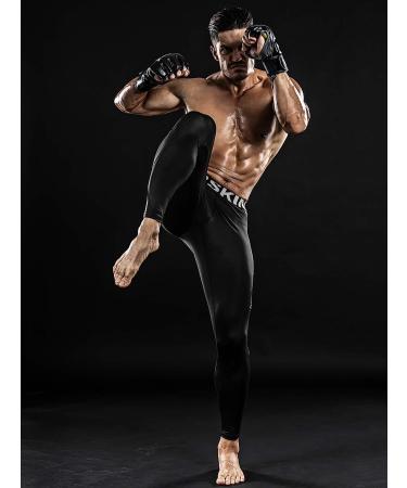 DRSKIN Men's Compression Pants Sports Tights Leggings - Black, Small - Buy Online on SooperMarket.com