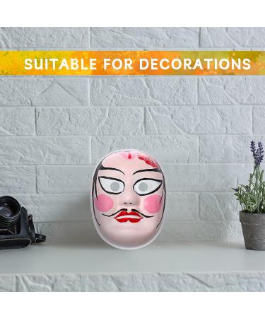 50 Pcs Blank White Paper Mache Masks for DIY Crafts & Masquerade Decor - Paintable, Costume, Art, Cosplay, Dance Party - Men, Women, Kids - Buy Online on SooperMarket.com