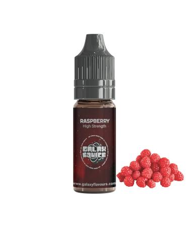Raspberry High Strength Flavouring - 230+ Flavours - Galaxy Food Flavours - 10ml Bottle