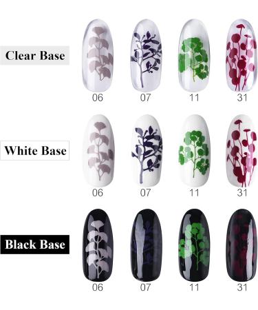 4 Colors Nail Polish Set Stamping Polish Detailed Painting Plastic Bottle Colourful Pigment Nail Art DIY Manicure Design Drawing Tool 10ml (4P-12) - Buy Online on SooperMarket.com