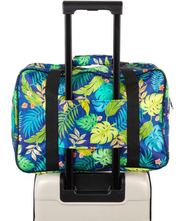 Tropical Leaves Sewing Machine Carrying Case & Organizer (18.1 x 9.4 x 12.2 In) - Buy Online on SooperMarket.com