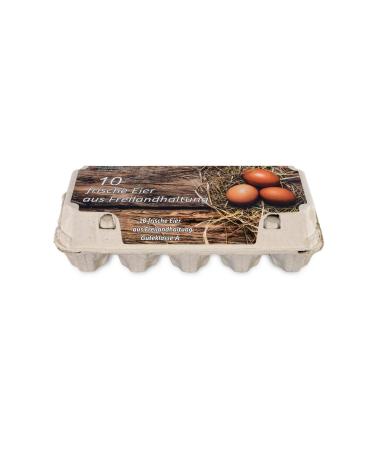 Funny 10-egg carton free range 154 pieces
