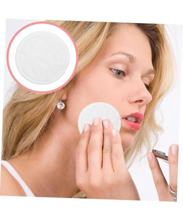 Gogogmee 1 Round Cotton Pad Face Dry Cloth Exfoliating Cotton Rounds for Face Cotton Facial Discs Face Cleansing Pads Face Wipes Pad Disposable Pure Cotton Cleaning Cotton White - Buy Online on SooperMarket.com