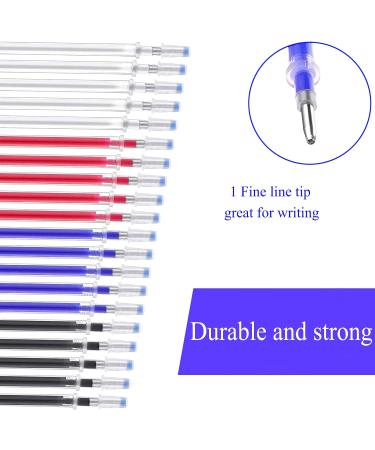 4pc Heat Erasable Pens with 20 Refills for Sewing, Quilting & Dressmaking - Blue Cap Tailor's Chalk Pen - Buy Online on SooperMarket.com