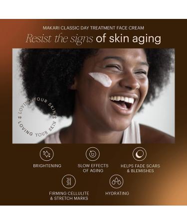 Buy Makari Classic Day Radiance Face Cream - Anti-Aging Dark Spot & Blemish Treatment - Moisturizer for Dry & Maturing Skin - 1.85 fl. oz | International Shipping - Buy Online on SooperMarket.com