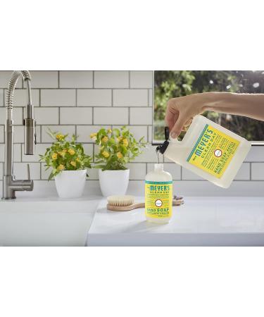 Mrs. Meyer's Honeysuckle Hand Soap Refill 33 fl. oz - Pack of 6 | Biodegradable Formula with Essential Oils - Buy Online on SooperMarket.com