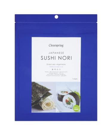 Clearspring | Sushi Nori - toasted | 8 x 17g