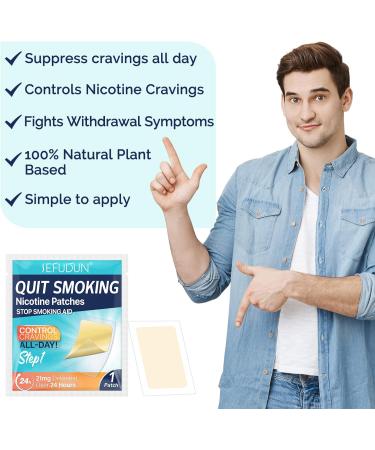 Step 1 21mg Quit Smoking Patches - 30pcs | 24-Hour Transdermal Patch for Easy & Effective Help to Quit - Buy Online on SooperMarket.com