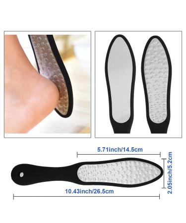 Professional Foot Rasp Callus Remover - Double-Sided Stainless Steel File for Pedicure and Hard Skin Removal - Buy Online on SooperMarket.com