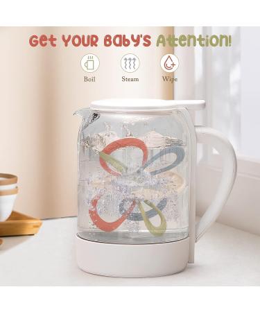 Zooawa Baby Teether - BPA-Free Silicone Sensory Toy for Teething Relief | Rattles & Chew Toy for 3-6 Months+ - Easy-to-Hold Beige - Buy Online on SooperMarket.com