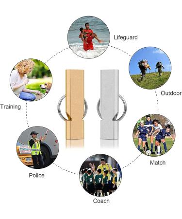 Buy Hezhou 10-Piece Trill Signal Pipe Set - Emergency Sports Whistles & Coaches Pipes - Durable Aluminum for Referees & Trainers - Ship Worldwide! - Buy Online on SooperMarket.com