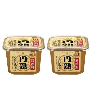 Hikari Miso 750g (Pack of 2) All Natural and Gluten-Free Miso for Healthy Cooking by CNMART