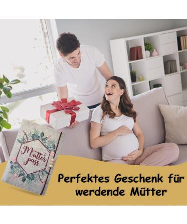LittleOah Premium Beige Mutterpass Cover | Felt Fabric Pregnancy Organizer | Perfect Gift for Pregnant Women | Mamapass Ultrasound Protective Cover & Document Bag - Buy Online on SooperMarket.com