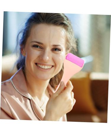 Massage Roller Face Massager | Ice Roller & Eye Cream Tool for Skin Care | Purple Facial Massage Stick 17x7.5x3cm - Buy Online on SooperMarket.com
