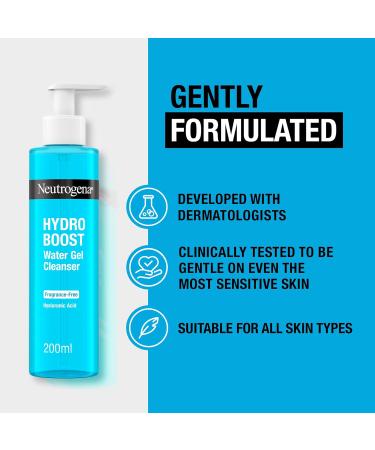 Neutrogena Hydro Boost Fragrance-Free Water Gel Cleanser - Buy Online on SooperMarket.com